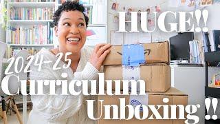 HUGE!!! 2024-2025 HOMESCHOOL CURRICULUM HAUL!!! RAINBOW RESOURCES AND AMAZON!!!