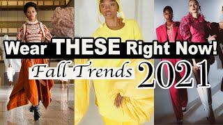 Fall Fashion Trends 2021 *Wear these RIGHT NOW!*  Runway and Mainstream Trends 2021