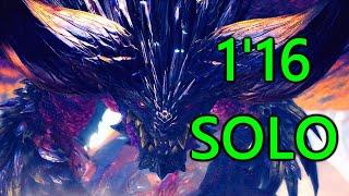 Tempered Ruiner Nergigante Heavy Bowgun Solo 1'16 | MHW Iceborne