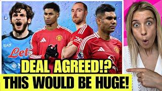 Saudi Move AGREED?! Eriksen Set To Leave? Kvaratskhelia, Rashford SWAP DEAL? Casemiro Agrees Terms!