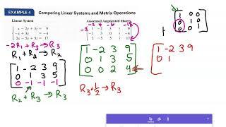 How to use Gaussian Elimination to solve system of Equations