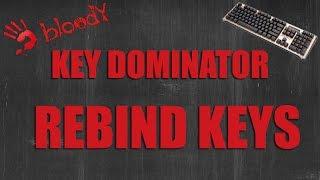 Create Profiles & Rebind Keys with Key Dominator | Bloody Keyboards