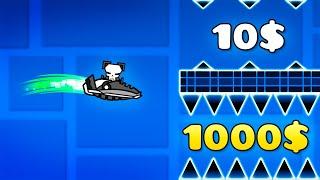 Рискнул Бы 10$ за 1,000$ в Geometry Dash?