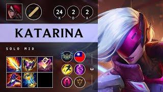 Katarina Mid vs Zeri: Triple Kill, Legendary - TW Challenger Patch 14.18