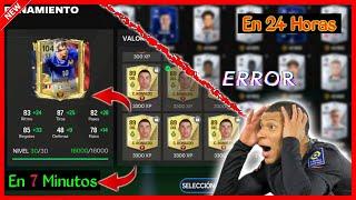 Nuevo TRUCO para subir 30 NIVELES RÁPIDO en fc mobile 2024 ¡Hazlo en 7 minutos! 