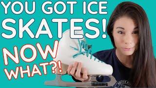 You Bought Ice Skates: NOW WHAT!? (Tips from a Pro Coach)