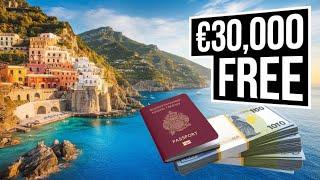 Get €30,000 Bonus and PERMANENT RESIDENCY with Italy's FREE Work Visa!