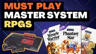 The BEST Sega Master System RPGs