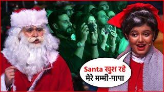 Aaradhya Bachchan Acting With Santa At Dhirubhai Ambani International School Annual Day