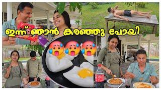 ഇന്ന് ഞാൻ കരഞ്ഞു പോയി..../Cloud Egg making /Buldak 2x Spicy Chicken Ramen/Family vlog