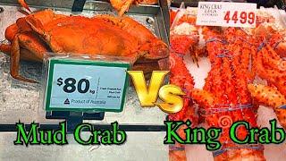 KING CRAB Vs MUD CRAB