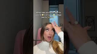 How to handle 0 star reviews on your 5 star ratings ⭐️ #lashbrand #beautybizmentor