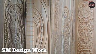 #Room Door Designs #Wood Door Design #Single Door Design #SM Design Work