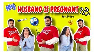 MY HUSBAND GOT PREGNANT🫃| FUNNY VLOG  | NACH ️