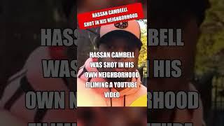 HASSAN CAMPBELL GETS SH*T OUTSIDE HIS PROJECTS!! #hassancampbell #bronx #shot #shorts