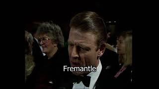 Edward Fox interview | Royal Premiere | The Dresser | Red Carpet | 1983