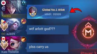 PRANK ARLOTT NEW FAKE MMR SYSTEM IN RANK GAME! (team shocked funny reaction)