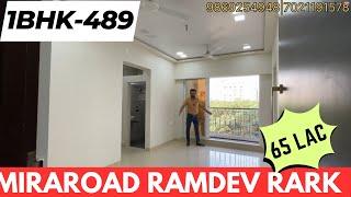 1bhk flat 489sqft near ramdev park bhaji market | 1bhk flat in miraroad within 60 to 70 lakhs #1bhk