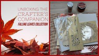 Unboxing the Crafter's Companion Falling Leaves Collection