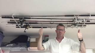 How To: Fishing Rod Storage Racks