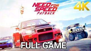 Need for Speed Payback Full Gameplay (4K 60FPS PC ULTRA) - No Commentary