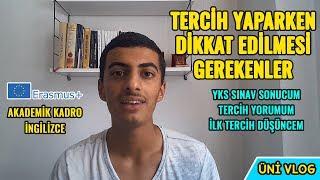 Üniversite Tercih Yaparken Dikkat Edilmesi Gerekenler !