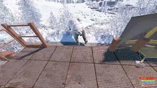 Rust Staging Bug Report | Animals attack through the bottom of the train