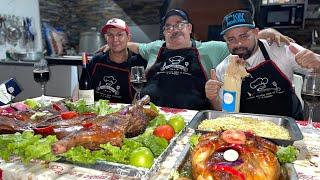 Lechón A La Cruz y Pollo Relleno Por La Despedida Fin de año (ASADOS ManQ)