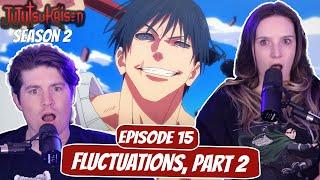 TOJI DESTROYS DAGON! | Jujutsu Kaisen Season 2 Married Reaction | Ep 2x15, “Fluctuations, Part 2”