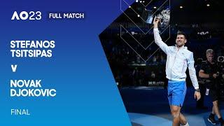 Stefanos Tsitsipas v Novak Djokovic Full Match | Australian Open 2023 Final