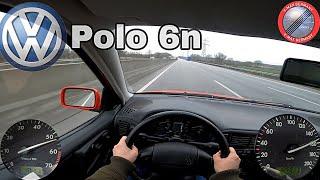 VW Polo 6n 50 HP POV & Acceleration on German Autobahn