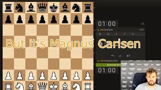 Typical 3000 Chess match (Baka Mitai and Magnus Carlsen)