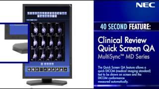 Clinical Review Quick Screen QA | NEC Display Solutions