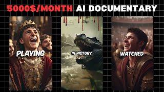 How to Make Documentary Video Using AI ($5000/Month) | New Untapped Niche