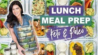 5 Make-Ahead Healthy Lunch Recipes (KETO & PALEO) | Healthy Meal Prep for Weight Loss