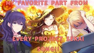 My Favorite Part of EVERY Cover + Commisioned Song!! (as of August 2024) | Project Sekai