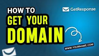 How to purchase a domain with GetResponse 2024