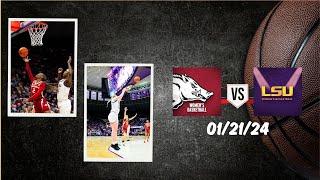 Full Game : Arkansas vs LSU - Jan 21, 2024 | women's basketball