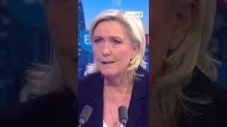 Marine Le Pen, future cheffe des armées ?  #shorts #radio #politique