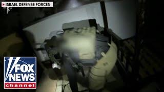 Shocking video shows Hezbollah weapons cache hidden under child's bedroom