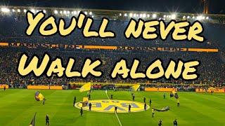 70.000 Dortmund Fans singen "You'll Never Walk Alone" I BVB vs. Bayern I Bundesliga Nov 2024