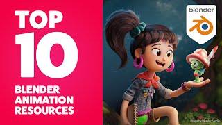 Top 10 Resources for Blender Animation [Add-ons (Free / Paid) & Training]