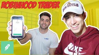 Teaching My Friend How To Trade Penny Stocks In 30 Mins | Robinhood Trader