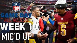 NFL Week 10 Mic'd Up! "Your euro step is kinda nasty" | Game Day All Access