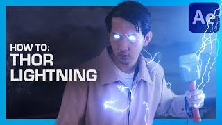 Thor Lightning Effect Tutorial In Adobe After Effects