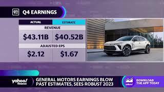 General Motors stock jumps after strong earnings report