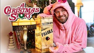 A Christmas Story Boxed Wine Dispenser  FRAGILAYYY