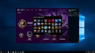 how to change summoner icon in league of legends alpha client