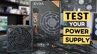 How to Test a PC Power Supply | Jumper Wire, PSU Tester, and Multimeter