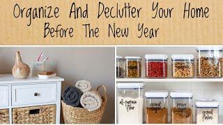 Organize And Declutter Your Home Before The New Year.